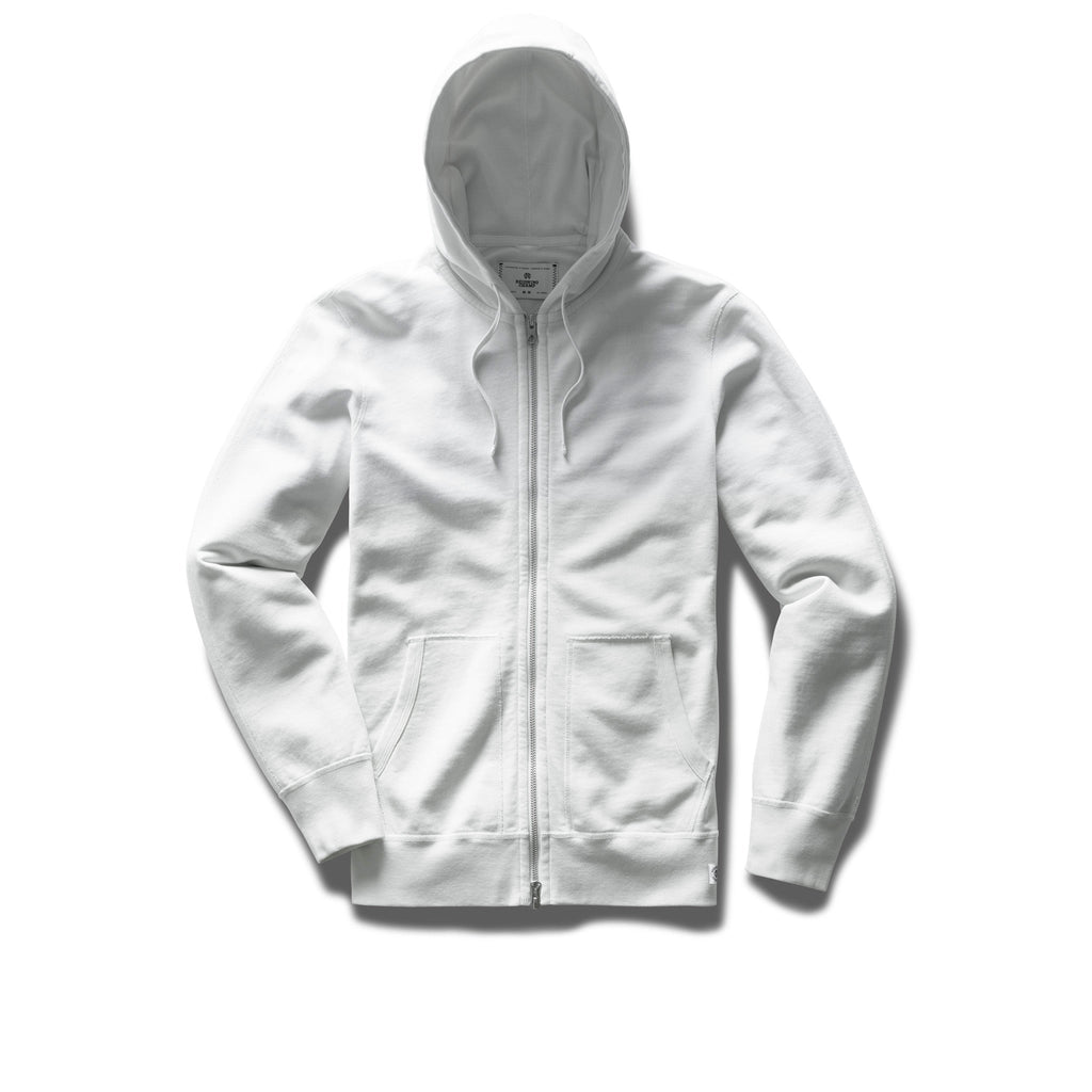 Lightweight Terry Slim Zip Hoodie